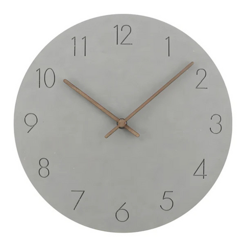 Zegar Ścienny Tiko | Minimalistyczny Zegar Drewniany | Cichy Mechanizm Kwarcowy