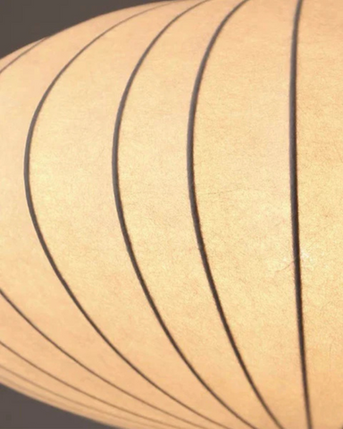 Rayon de Lumière | Lampa wisząca dekoracyjna | Jedwabna powłoka i regulacja światła