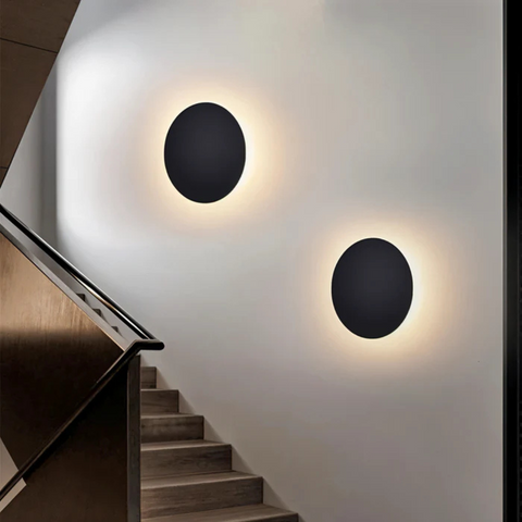 Lampa Ścienna Eclipse | Oświetlenie Dekoracyjne LED | Aluminiowy Minimalizm