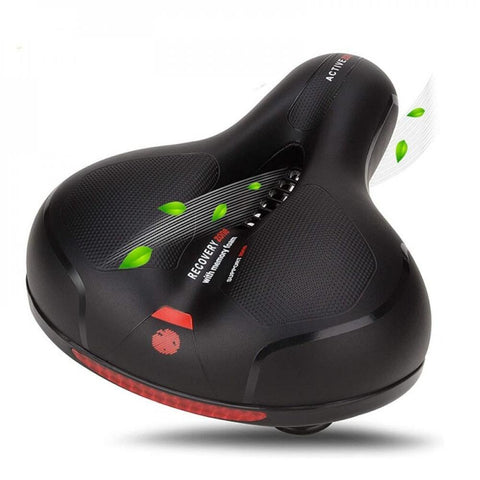Siodło Rowerowe GearUp | Ergonomiczne Z Szerokim Profilowaniem | Z Tylnym Światłem LED