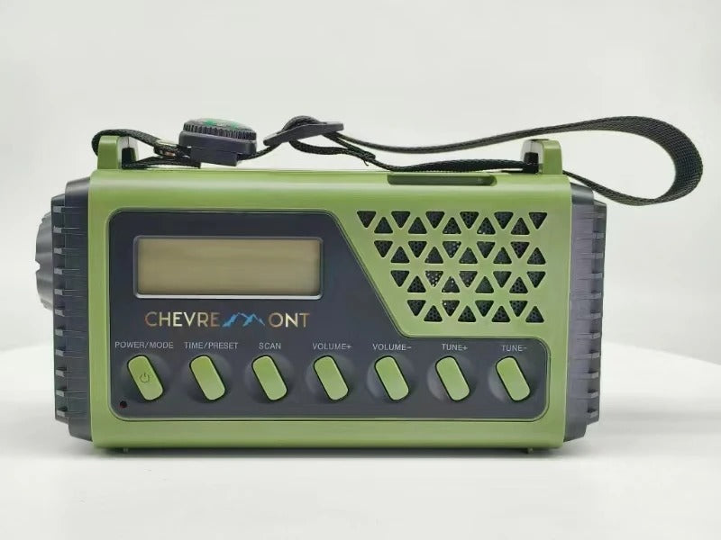 Radio Outdoorowe Trexon | Radio Awaryjne z Kompasem | Bluetooth, Latarka, Powerbank