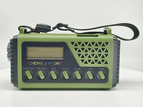 Radio Outdoorowe Trexon | Radio Awaryjne z Kompasem | Bluetooth, Latarka, Powerbank