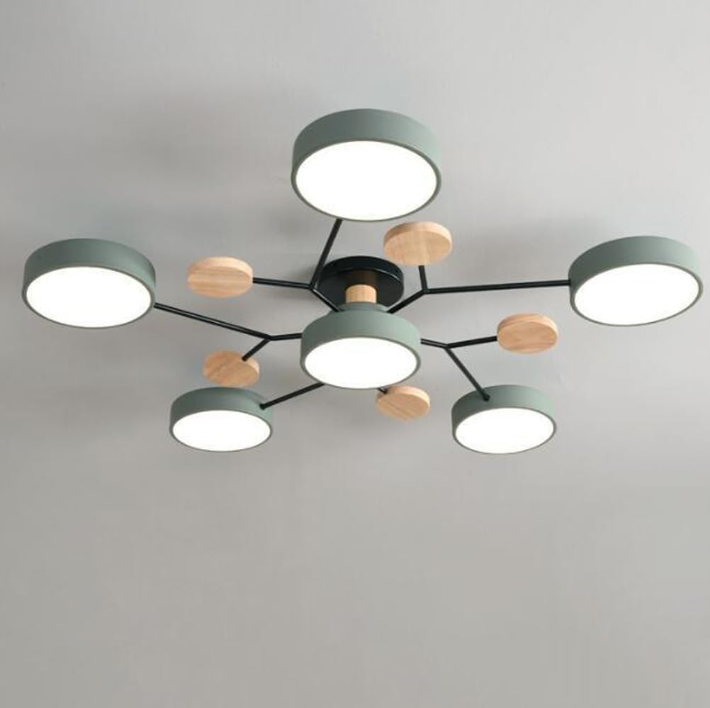 Arboris Multi | Lampa Sufitowa Dekoracyjna | Metal i Drewno