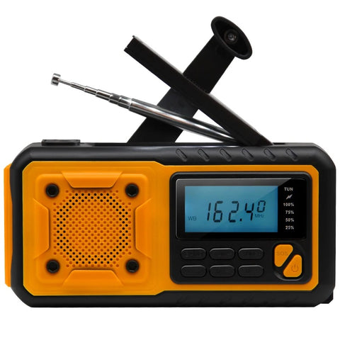 Radio Awaryjne Vargo | Outdoor Elektronika | Wyświetlacz LCD i Zasilanie Korbkowe