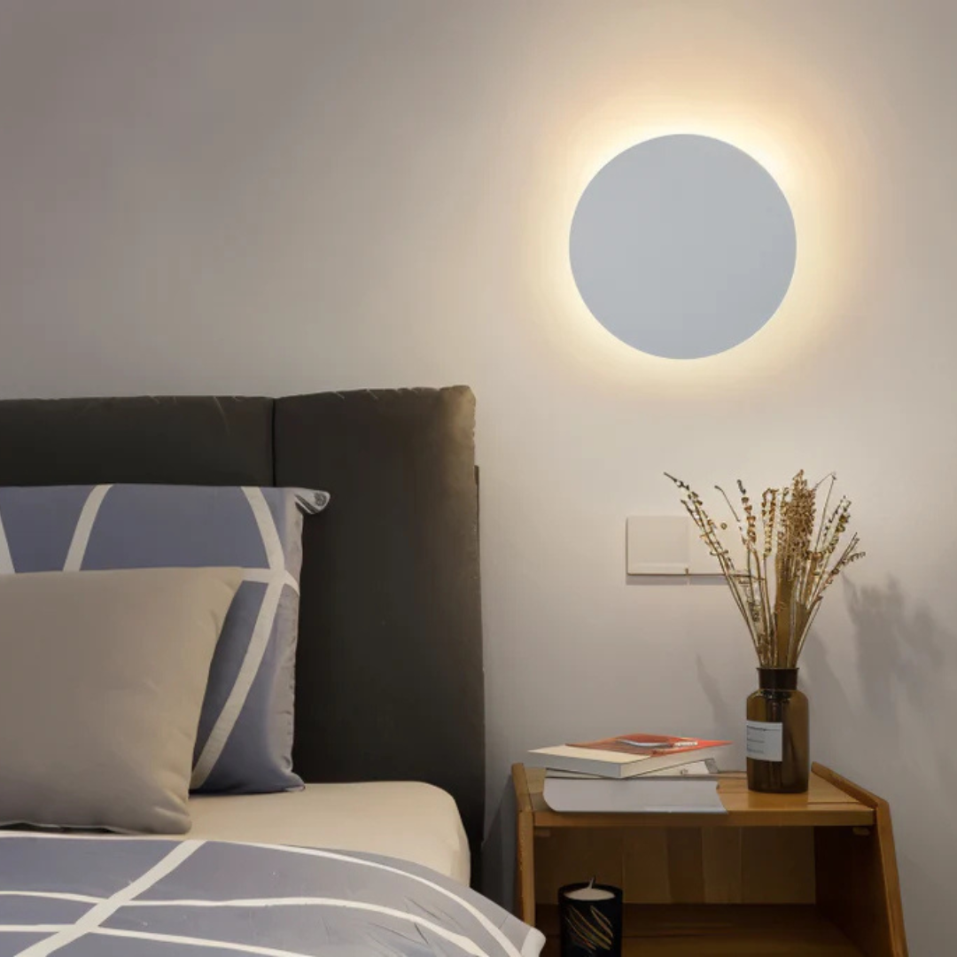 Lampa Ścienna Eclipse | Oświetlenie Dekoracyjne LED | Aluminiowy Minimalizm