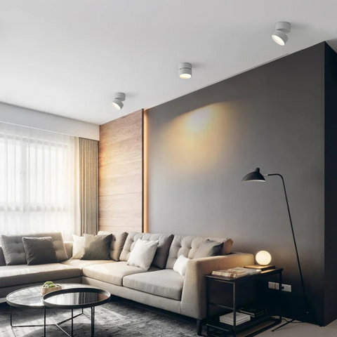 Lampa Sufitowa Somos | Regulowane Oświetlenie LED | Nowoczesny Minimalizm