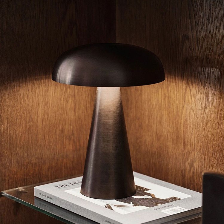 Lampa Stołowa LED Mantar | Bezkablowa Elegancja | Różne Kolory