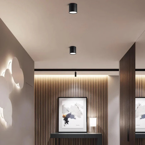 Lampa Sufitowa Somos | Regulowane Oświetlenie LED | Nowoczesny Minimalizm