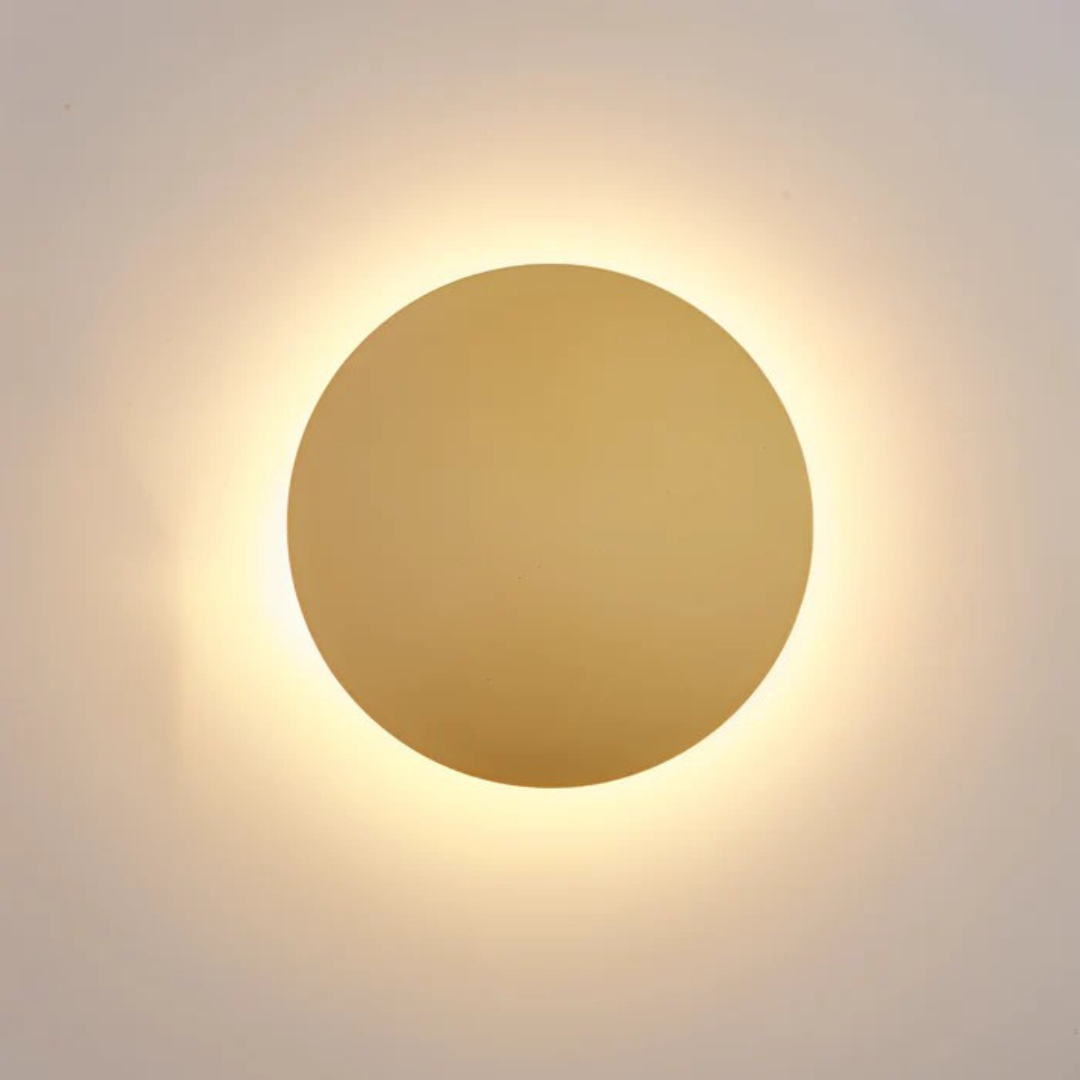 Lampa Ścienna Eclipse | Oświetlenie Dekoracyjne LED | Aluminiowy Minimalizm