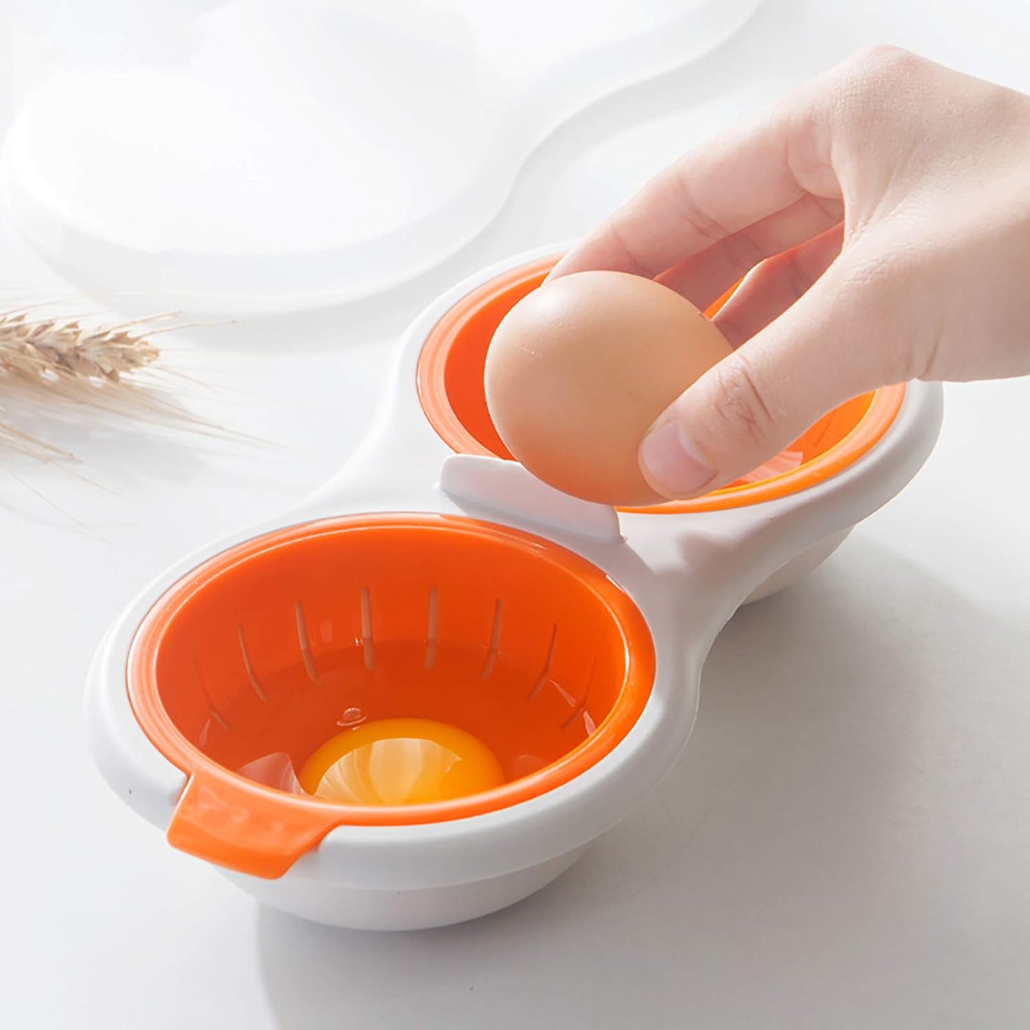 Separator Żółtka Yolla | Akcesorium Kuchenne | Dwukomorowy Separator Białek