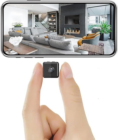 Mini Kamera Stróż | Kamera Bezprzewodowa | 1080P WiFi do Domu i Ogrodu