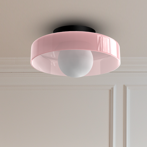Plafon Bolla | Nowoczesna Lampa Sufitowa | Lakierowane Szkło