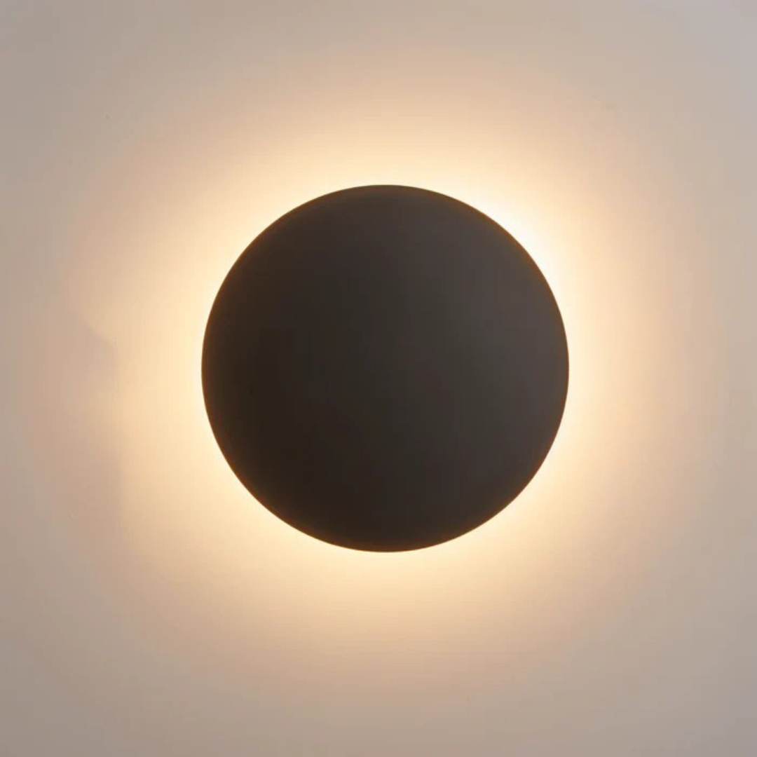 Lampa Ścienna Eclipse | Oświetlenie Dekoracyjne LED | Aluminiowy Minimalizm