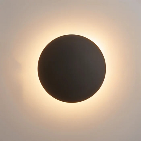 Lampa Ścienna Eclipse | Oświetlenie Dekoracyjne LED | Aluminiowy Minimalizm