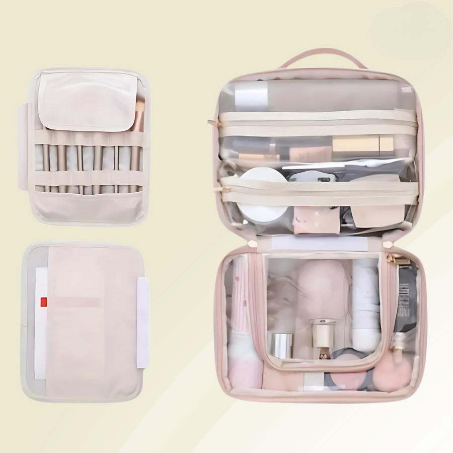 Etui GlamiZen | Organizer Podróżny | Minimalistyczna Kosmetyczka EVA