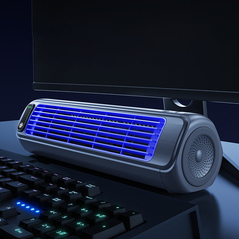 Kompaktowy wentylator bezłopatkowy | Przenośny klimatyzator biurkowy | Ładowany USB