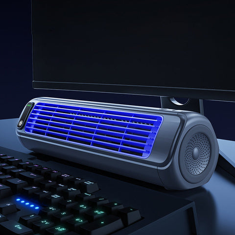 Kompaktowy wentylator bezłopatkowy | Przenośny klimatyzator biurkowy | Ładowany USB