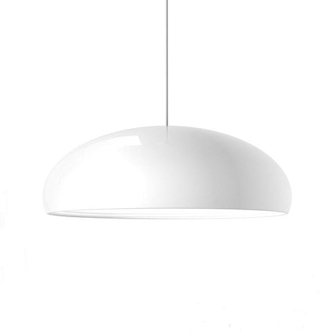 Lampa Luno | Nowoczesna lampa wisząca | Metalowy klosz lakierowany
