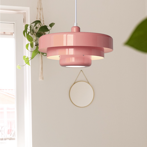 Lampa Wisząca Retrovia | Lampa Sufitowa Designerska | Geometryczna Forma Metalowa