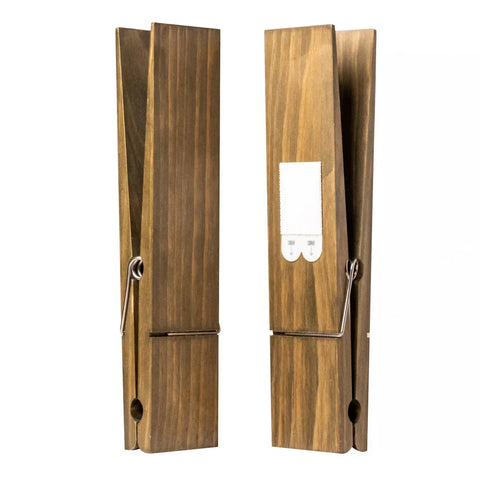 Drewniany Wieszak Klamra Jumbo | Styl Rustykalny | 30 cm