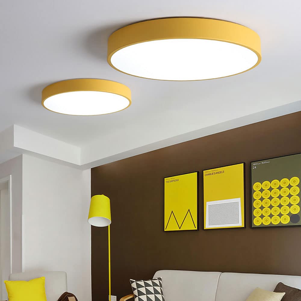 Plafon Nuvio | Lampa LED Sufitowa | Prosty Minimalizm