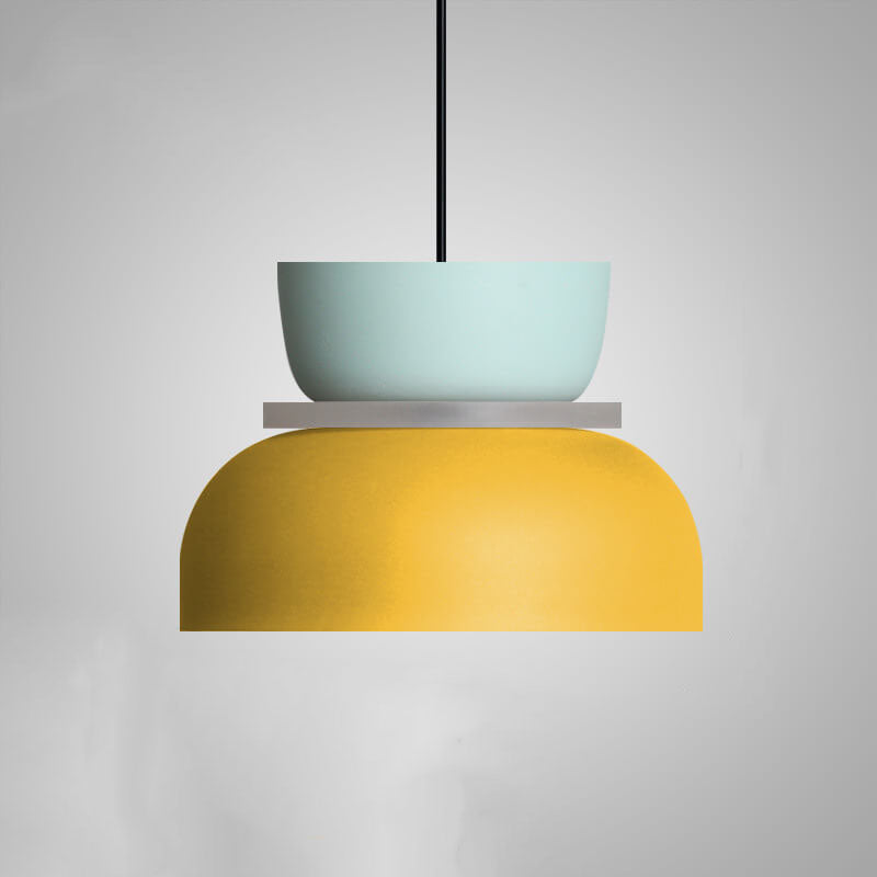 Lampa Wisząca Macaron | Skandynawski Styl | Kolorowy Metal