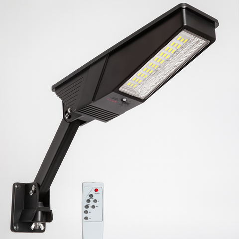 Lampa Solarna HelioMax | 138 LED | 9000 Lumenów z Czujnikiem Ruchu i Pilotem | IP65