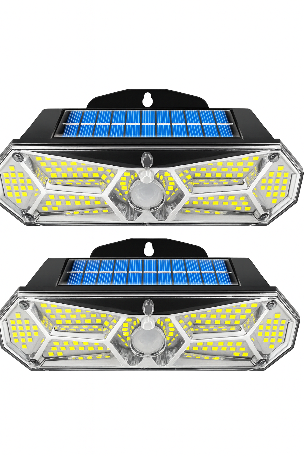 Zestaw Lampa Ścienna Solarna LuminoGuard | Oświetlenie LED 158 | Czujnik Ruchu IP65