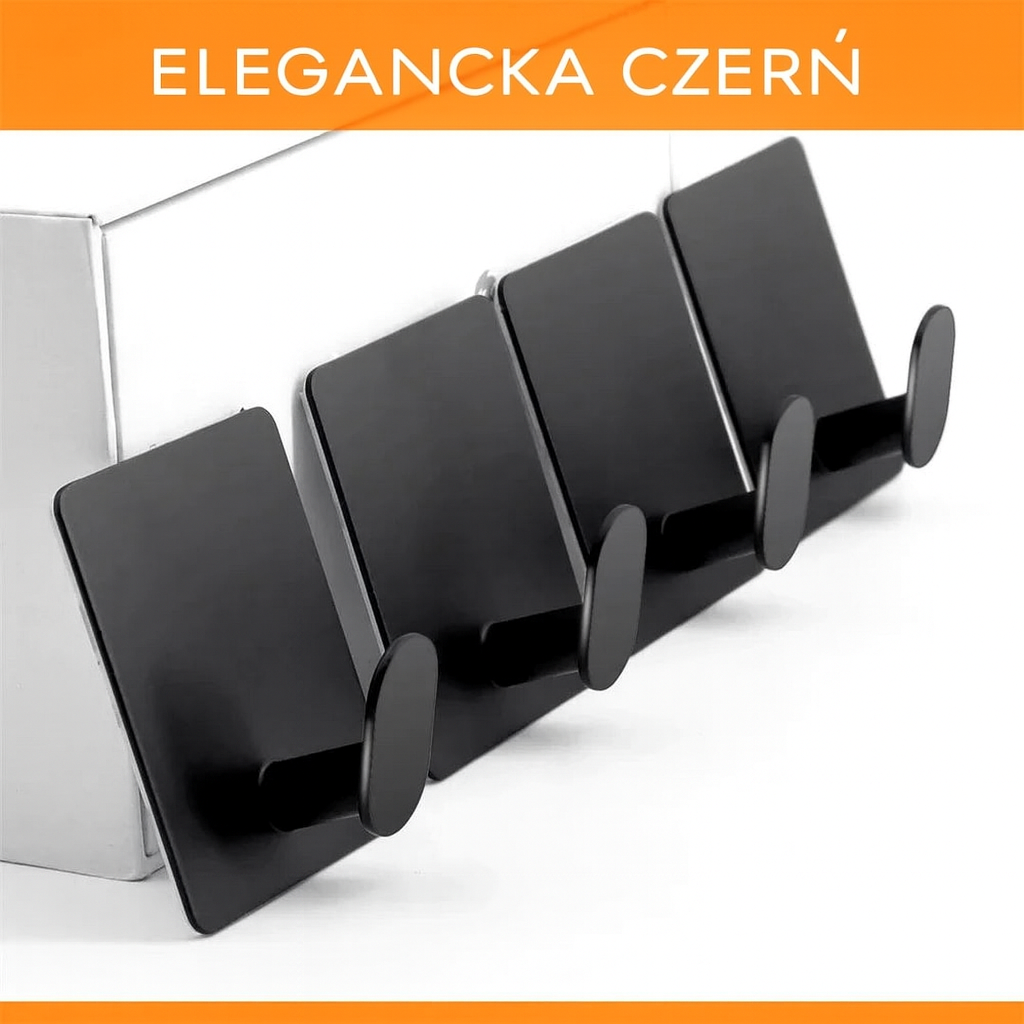 Haczyk Ścienny StickHook | Wieszak Samoprzylepny | Stal Nierdzewna SUS 304