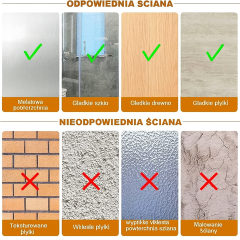 Haczyk Ścienny StickHook | Wieszak Samoprzylepny | Stal Nierdzewna SUS 304