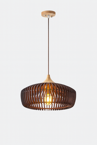 Lampa Sora | Lampa wisząca drewniana | Styl japońsko-skandynawski