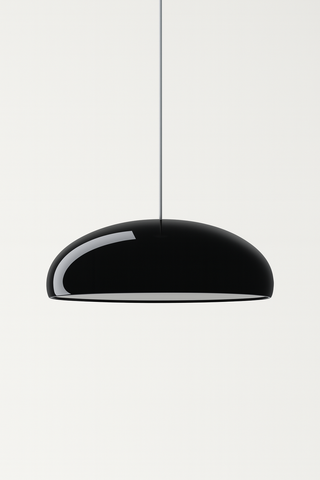 Lampa Luno | Nowoczesna lampa wisząca | Metalowy klosz lakierowany
