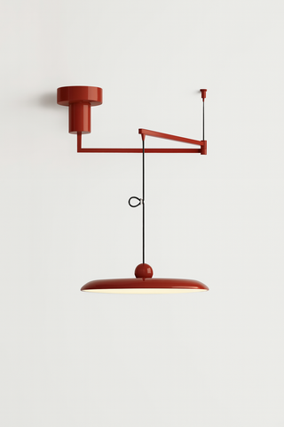 Lampa wisząca Laxo | Oświetlenie sufitowe metalowe | Ruchome ramię