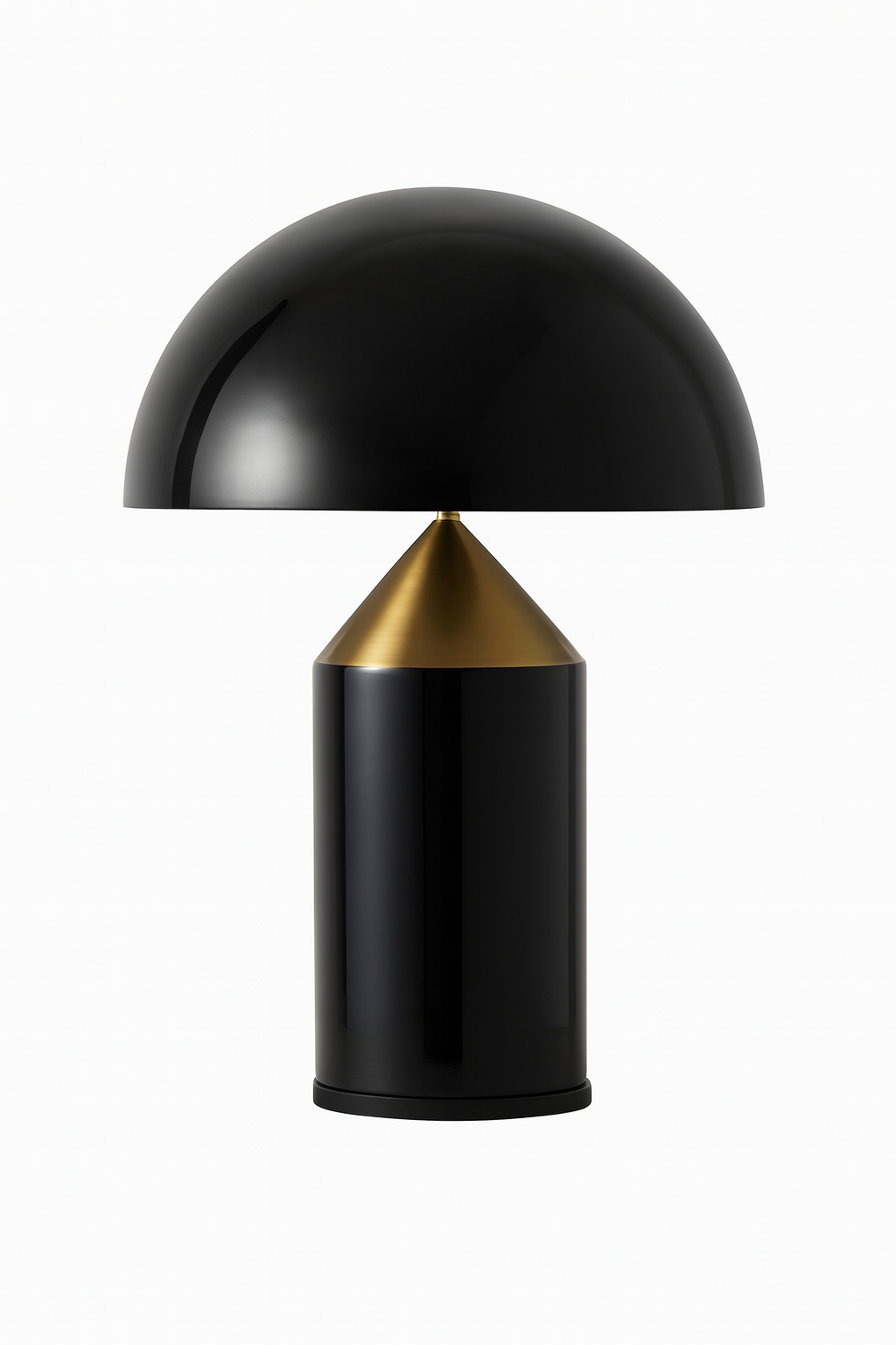 Lampa stołowa Noma | Oświetlenie geometryczne | Metal malowany na wysoki połysk