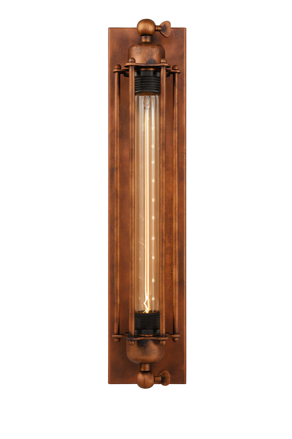Lampa Ścienna Vintage | Oświetlenie LED Dekoracyjne | Żeliwna Konstrukcja