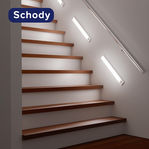Lampka Kleverlicht | Bezprzewodowe Oświetlenie z Czujnikiem Ruchu | Montaż Magnetyczny