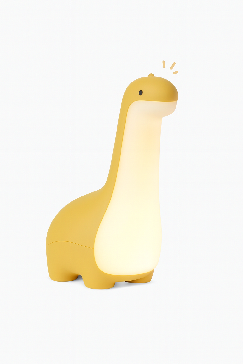 Dino Noktus | Lampka nocna dla dzieci | Silikonowa z łagodnym światłem