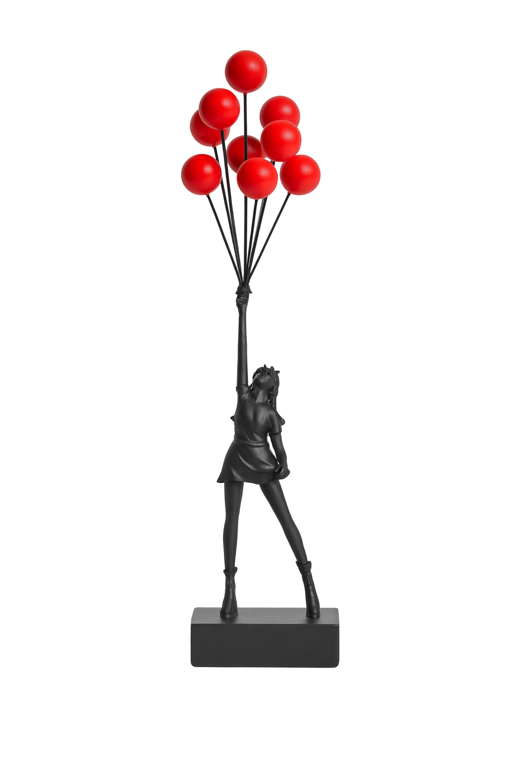 Balloon Dreams | Dekoracyjna figurka artystyczna | Rzeźba z żywicy z motywem balonów