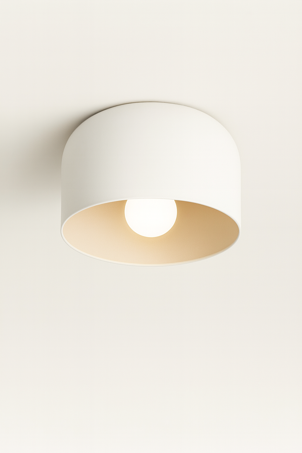 IronGlow | Lampa Sufitowa Natynkowa | Minimalistyczna Forma | Żelazna Konstrukcja
