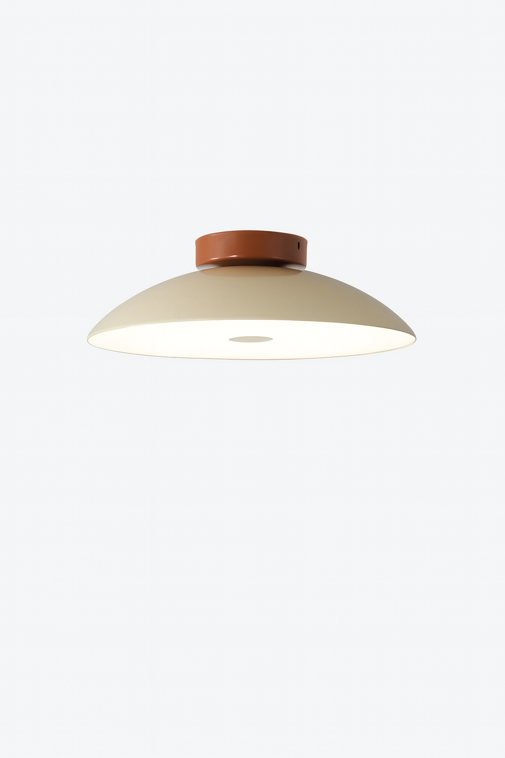 RetroIron | Lampa Sufitowa LED | Niski Profil | Żelazna Konstrukcja w Stylu Retro