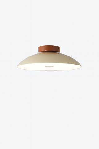 RetroIron | Lampa Sufitowa LED | Niski Profil | Żelazna Konstrukcja w Stylu Retro