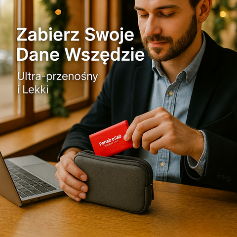 Dysk Przenośny LunoX | Szybka Pamięć Zewnętrzna | Obudowa Aluminiowa