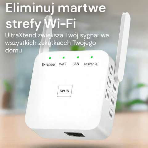 Wzmacniacz Sygnału WiFi | Dwupasmowy Repeater | Prosta Instalacja WPS