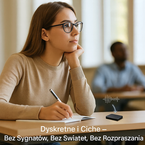 Lumen Mini | Rejestrator Dźwięku | Aktywacja Głosowa i 32GB Pamięci