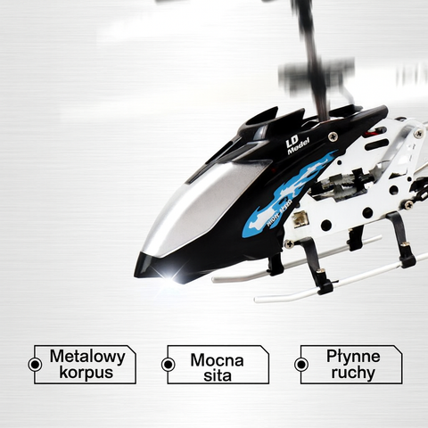 Mini Helikopter RC AeroSpin | Zabawka Zdalnie Sterowana | Stabilizacja Żyroskopowa
