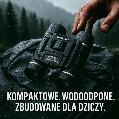 Lornetka PocketZoom | Lornetka Turystyczna Kompaktowa | Powiększenie 40x22