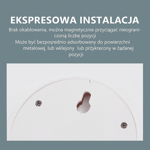 Lampa Glovo | Lampka z Czujnikiem Ruchu | Montaż Bezprzewodowy USB