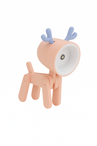 Lampka LED DeerMini | Lampka Nocna Dziecięca | Zginane Nóżki i Bateria