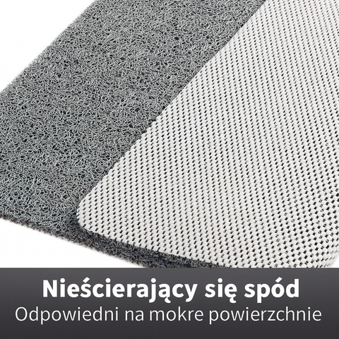 Mata prysznicowa AirDrain | Antypoślizgowa mata łazienkowa | Szybkoschnące tworzywo