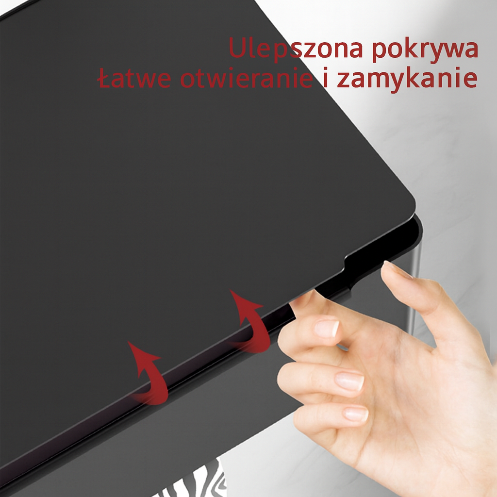 Uchwyt na Papier Luno | Wieszak z Półką | Matowy Metal do Łazienki